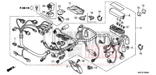 WIRE HARNESS CB1100AD de 2013